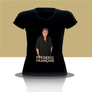 T-shirt ” Frédéric François 2022 ” – Noir