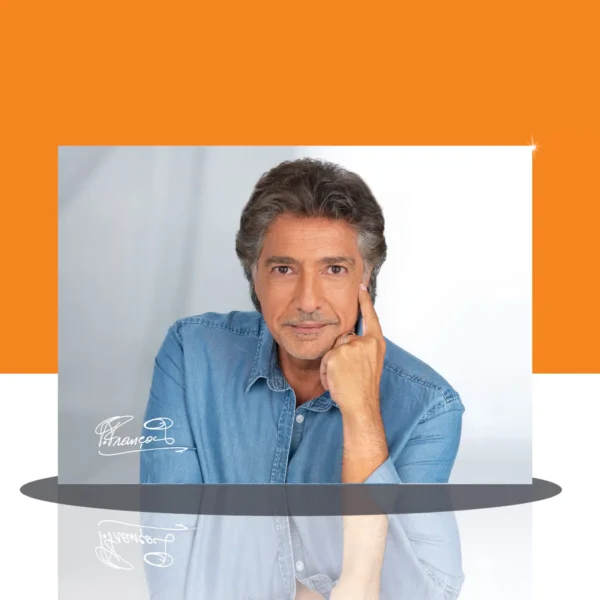 Photo dédicacée – Frédéric François grand format – Forever