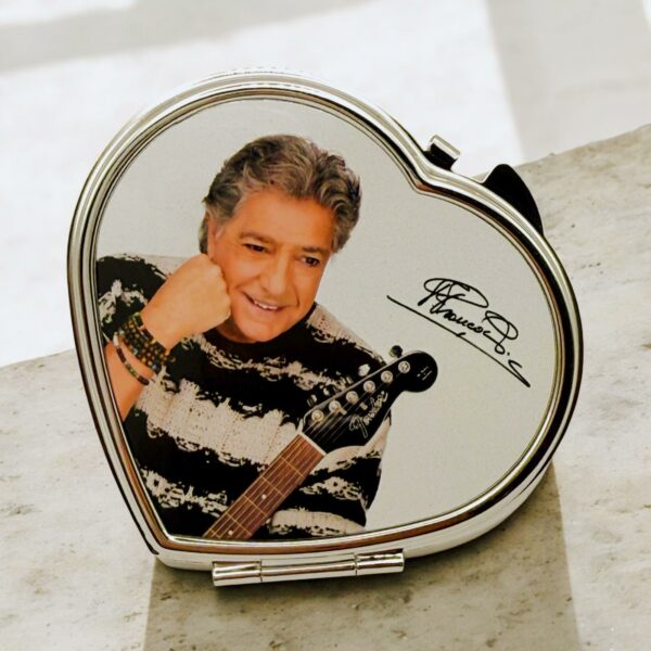 Miroir de sac – Tout s'oublie un jour – Coeur – Pull
