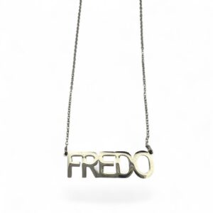 Collier argent – Fredo