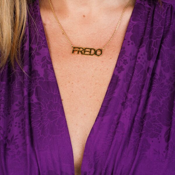 Collier argent – Fredo