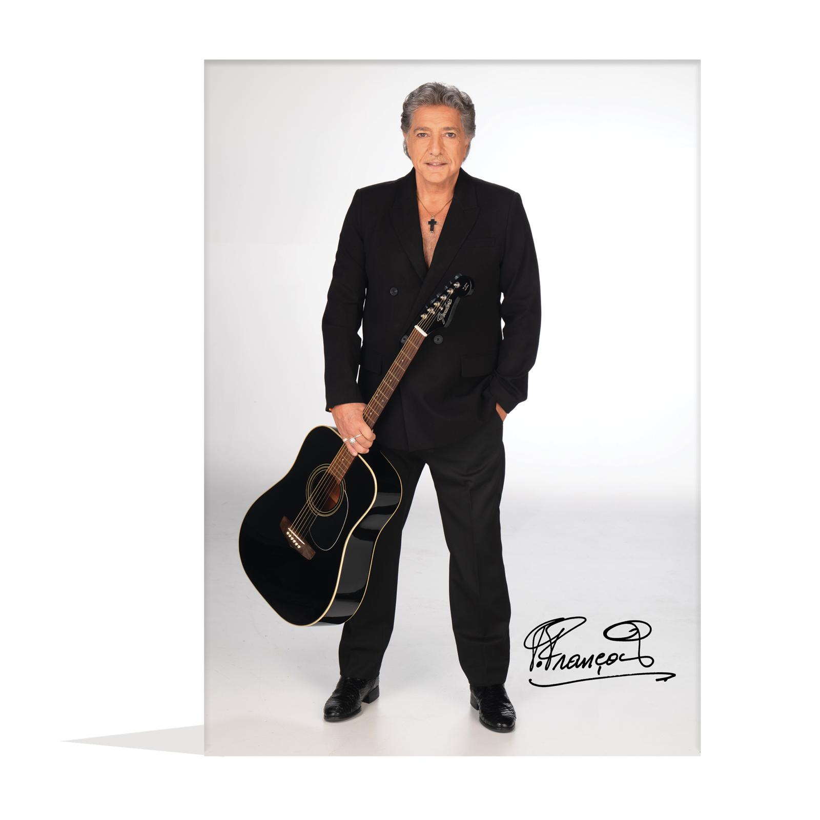 Photo dédicacée – Frédéric François – Tout s'oublie un jour